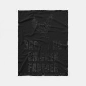 Backyard Chicken Farmer Distressed Gift For Chicke Fleecedecke (Vorderseite)