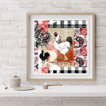 Backyard Chickens B ist für Brahma