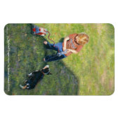 "Backyard Dragon Slayer" Flexible Magnet (Horizontal)