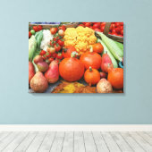 Backyard Ernte Leinwanddruck (Insitu (Holzboden))