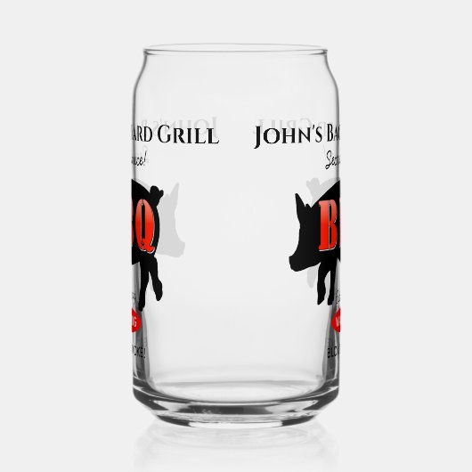 Backyard Grill Master Grilling GRILLEN Beer Dosenglas (Rechts)