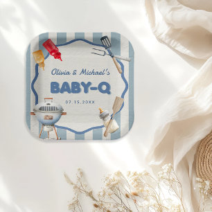 Backyard GRILLEN Baby Q Baby Duschpapier Teller