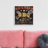 Backyard GRILLEN Master Leinwanddruck (Insitu (Wohnzimmer))