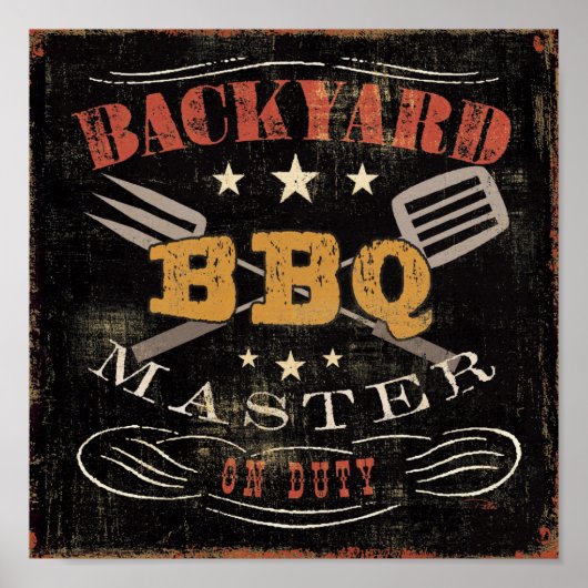 Backyard GRILLEN Master Poster (Vorne)