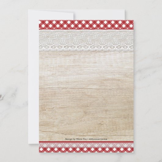 Backyard GRILLEN Paare Kinderdusche Einladung (Rückseite)