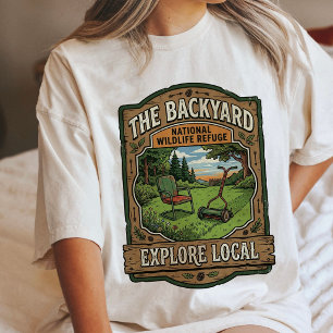 Backyard National Wildlife Refuge Erkunde die loka Tri-Blend Shirt