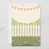 Backyard Picnic Einladung (Rückseite)