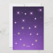 Backyard Popcorn Movie Night Birthday Einladung (Rückseite)