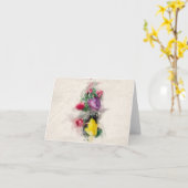 Backyard Tulip Karte (Gelbe Blume)