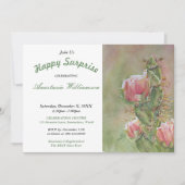 BACKYARD ÜBERRASCHENDE PARTY EINLADUNG (Vorderseite)