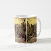 Backyards of Old Houses by Vincent van Gogh Kaffeetasse (VorderseiteRechts)