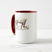 Bacon Acrobat Tasse (Vorderseite Links)