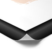 Bacon am Strand PRINT Poster (Ecke)