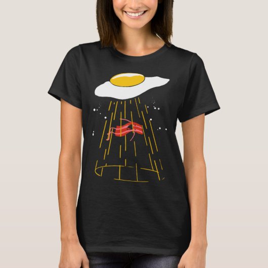 Bacon and Eggs  Alien Kids Egg Crispy T-Shirt (Vorderseite)