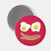 Bacon and Eggs Magnet (Vorderseite/Rückseite)