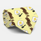 Bacon and eggs Necktie Krawatte (Gerollt)