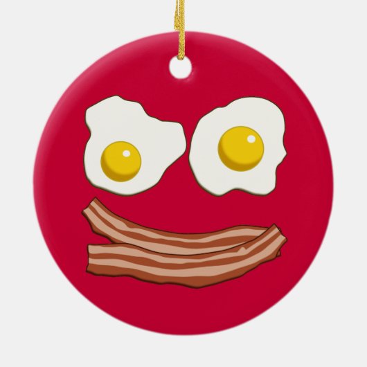 Bacon and Eggs Ornament (Hinten)