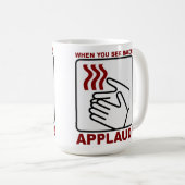 Bacon Applaus Tasse (VorderseiteRechts)