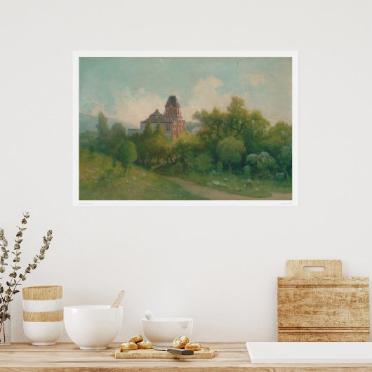 Bacon Art and Library Building, UC Berkeley (1237) Poster (Küche)