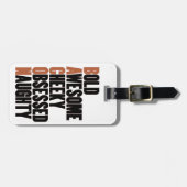 Bacon Attitude Gepäckanhänger (Vorderseite horizontal)