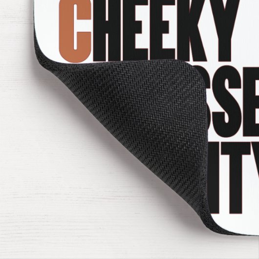 Bacon Attitude Mousepad (Ecke)