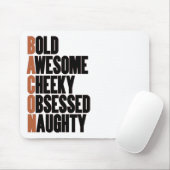 Bacon Attitude Mousepad (Mit Mouse)