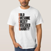 Bacon Attitude T-Shirt (Vorderseite)