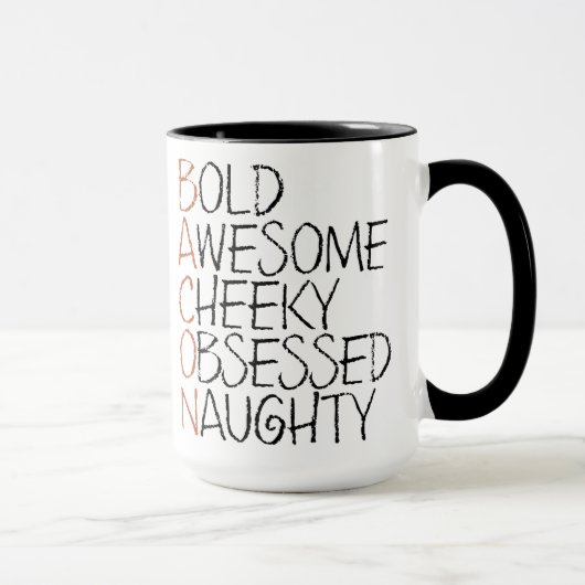 Bacon Attitude Tasse (Rechts)