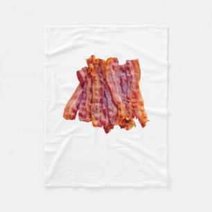 Bacon Bacon Bacon Fleecedecke