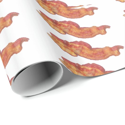 Bacon Bacon Bacon Geschenkpapier (Rolleneckpunkt)