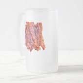Bacon Bacon Bacon Mattglas Bierglas (Vorderseite Links)