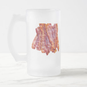 Bacon Bacon Bacon Mattglas Bierglas