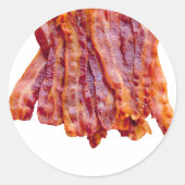 Bacon Bacon Bacon Runder Aufkleber (Vorderseite)