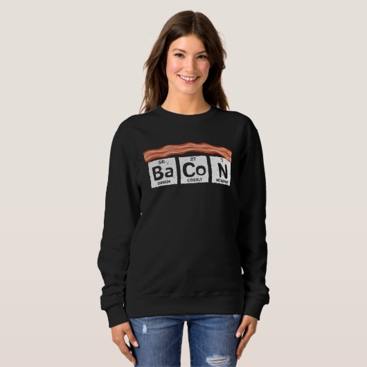 Bacon Bacon Science Bacon Bacon Sweatshirt (Vorne ganz)