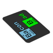 Bacon Bad Magnet (Rechte Seite)