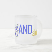 Bacon Band Alumni Mattierte Tasse (VorderseiteRechts)