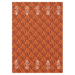 Bacon Behalte ruhig und hat Ihren Text Tischdecke