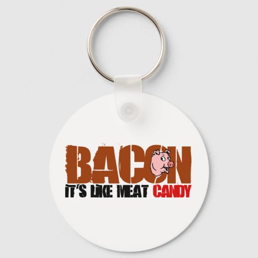 Bacon Candy $ 7,50 Schlüsselkette Schlüsselanhänger (Vorderseite)