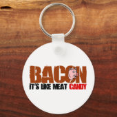 Bacon Candy $ 7,50 Schlüsselkette Schlüsselanhänger (Vorderseite)