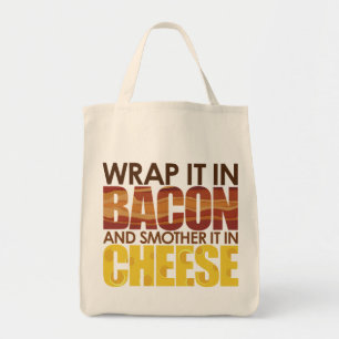Bacon & Cheese, BITTE! Tragetasche