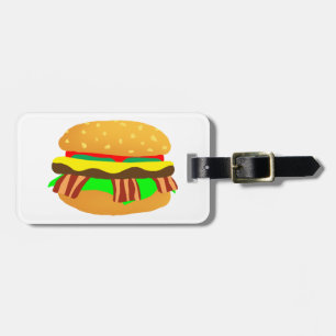 Bacon Cheeseburger Gepäckanhänger