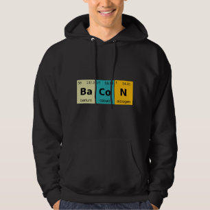 Bacon Chemie T Sarkasmus Hauptelemente von Humo Hoodie