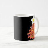 Bacon Christmas Tree Egg Top Shirt _ Funny Rk Love Kaffeetasse (VorderseiteRechts)