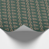 Bacon Christmas Tree Geschenkpapier (Ecke)