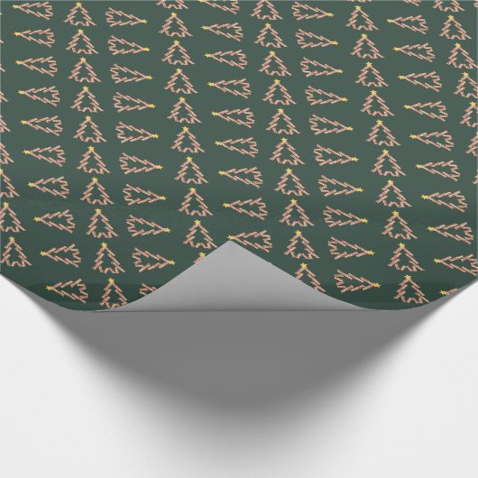 Bacon Christmas Tree Geschenkpapier (Ecke)