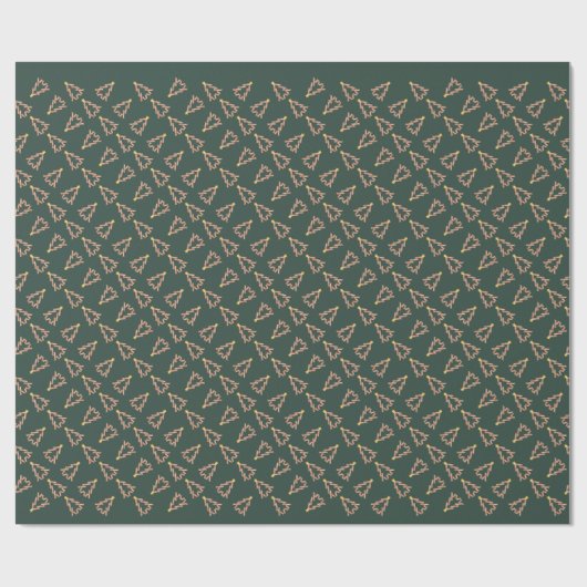 Bacon Christmas Tree Geschenkpapier (Flach)