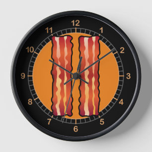 Bacon Clock Uhr