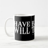 Bacon dabei, überall dabei kaffeetasse (Links)