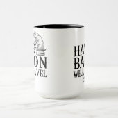 Bacon dabei, überall dabei tasse (Zentrum)