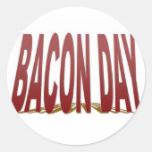 Bacon Day Stickers (Vorderseite)